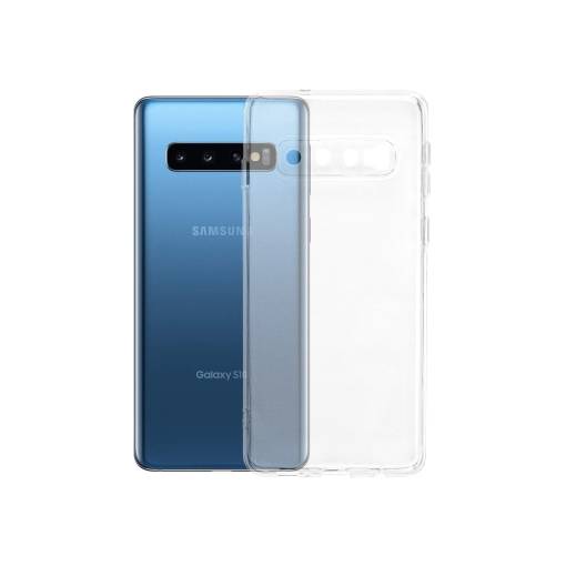 Foto - Silikonový kryt pro Samsung Galaxy S10 - Průhledný