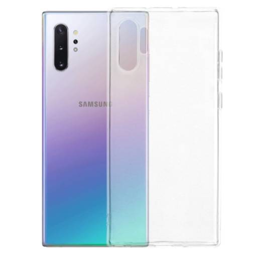 Foto - Silikonový kryt pro Samsung Galaxy Note 10+ - Průhledný