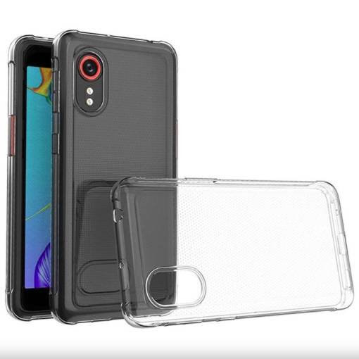 Foto - Silikonový kryt pro Samsung Galaxy Xcover 5 - Průhledný