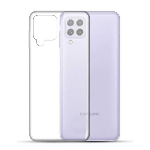 Foto - Silikonový kryt pro Samsung Galaxy A22 4G - Průhledný