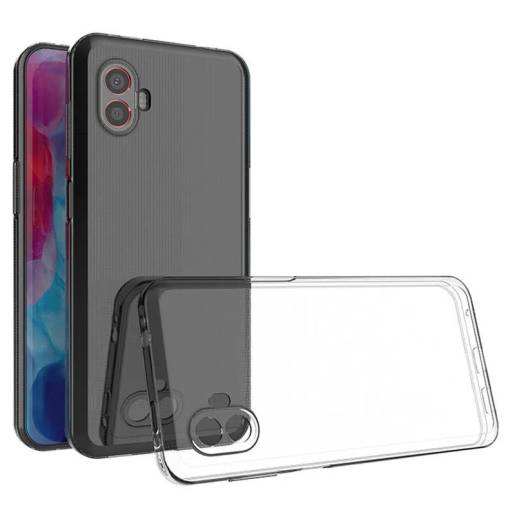 Foto - Silikonový kryt pro Samsung Galaxy Xcover 6 Pro - Průhledný