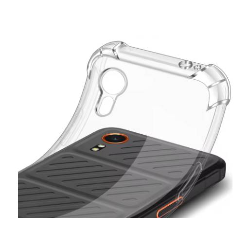 Foto - Silikonový kryt pro Samsung Galaxy Xcover 7 - Průhledný