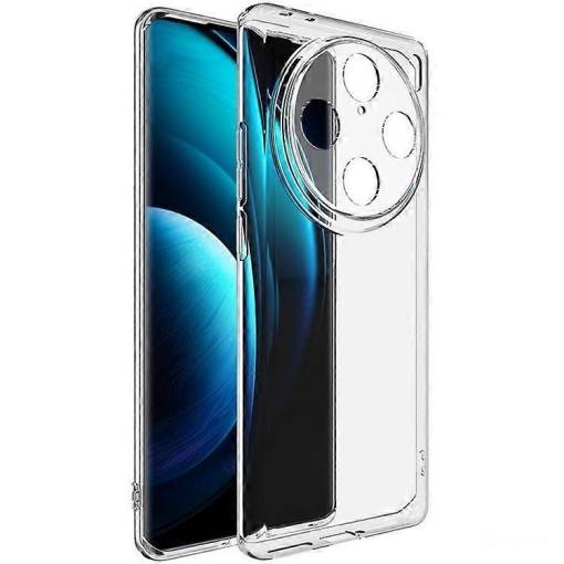 Foto - Silikonový kryt pro Vivo X100 Pro 5G - Průhledný