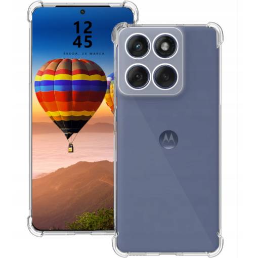Foto - Silikonový kryt pro Motorola Edge 60 Pro - Průhledný