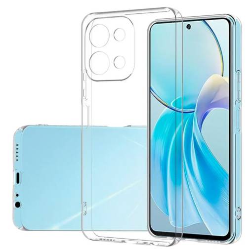 Foto - Silikonový kryt pro Vivo Y28 - Průhledný
