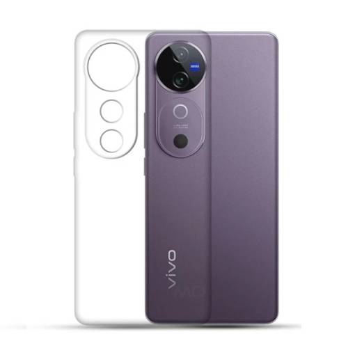 Foto - Silikonový kryt pro Vivo V40 - Průhledný