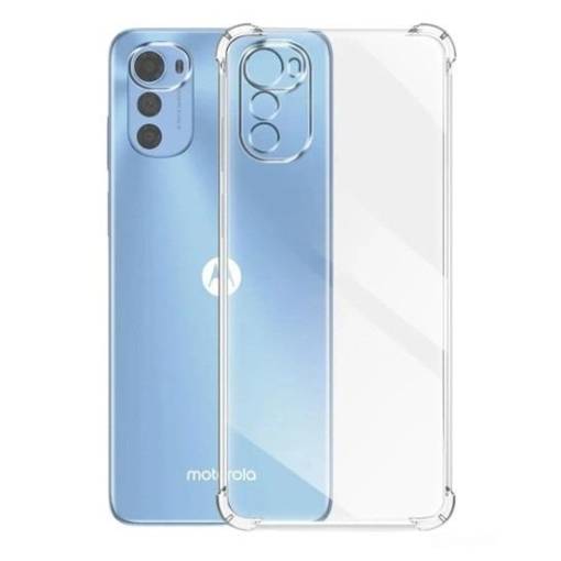 Foto - Silikonový kryt pro Motorola Moto E32 - Průhledný