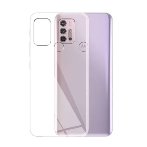 Foto - Silikonový kryt pro Motorola Moto G60s - Průhledný