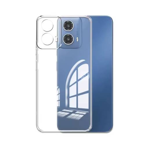 Foto - Silikonový kryt pro Motorola Moto G24 Power - Průhledný