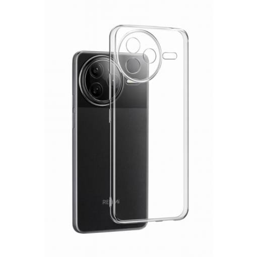 Foto - Silikonový kryt pro Xiaomi POCO F7 Pro - Průhledný