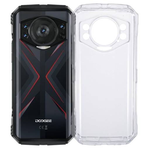 Foto - Silikonový kryt pro Doogee S118 - Průhledný