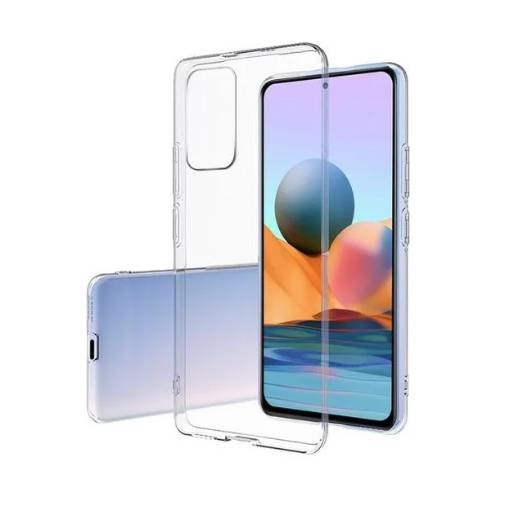 Foto - Silikonový kryt pro Xiaomi Redmi Note 10 - Průhledný