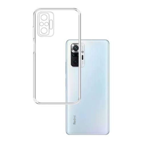 Foto - Silikonový kryt pro Xiaomi Redmi Note 10 Pro - Průhledný