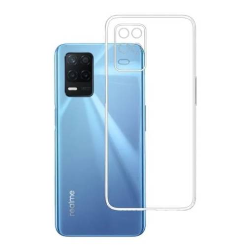 Foto - Silikonový kryt pro Realme 8 - Průhledný