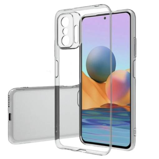 Foto - Silikonový kryt pro Xiaomi 11T, 11T Pro - Průhledný