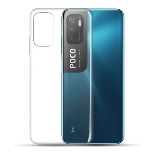 Foto - Silikonový kryt pro Xiaomi POCO M3 Pro 5G - Průhledný