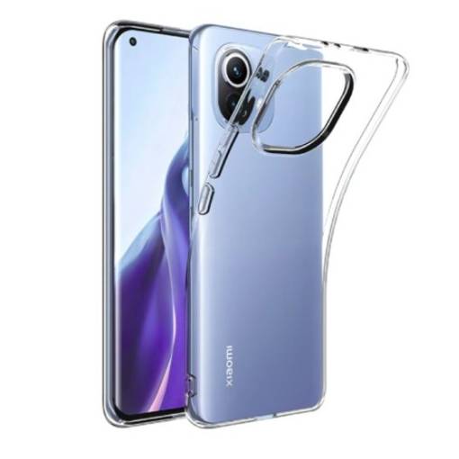 Foto - Silikonový kryt pro Xiaomi Mi 11 Lite 5G - Průhledný