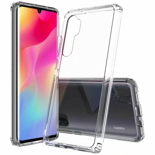 Foto - Silikonový kryt pro Xiaomi Mi Note 10 Lite - Průhledný
