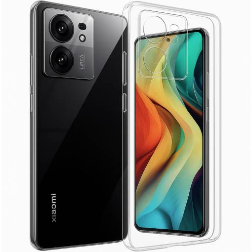 Foto - Silikonový kryt pro Xiaomi 13T - Průhledný