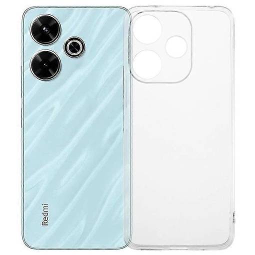 Foto - Silikonový kryt pro Xiaomi Redmi 13 - Průhledný