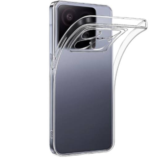 Foto - Silikonový kryt pro Xiaomi 14T Pro - Průhledný