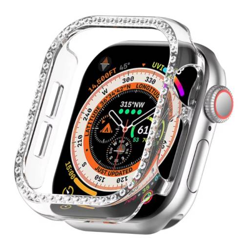 Foto - Ochranný rámeček pro Apple Watch 10, 46 mm - Transparentní