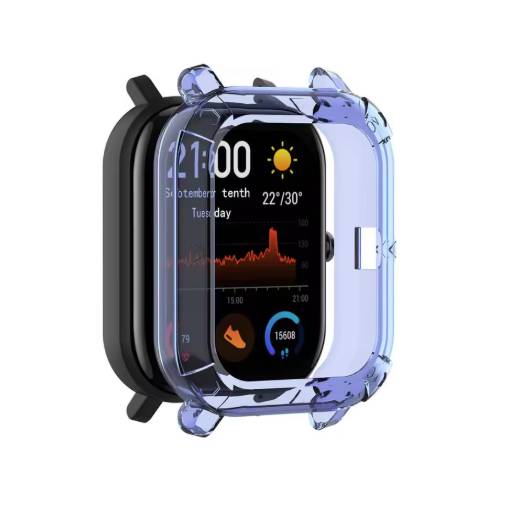 Foto - Silikonový rámeček pro Amazfit GTS - Modrý