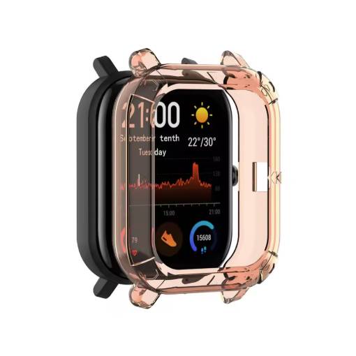 Foto - Silikonový rámeček pro Amazfit GTS - Oranžový