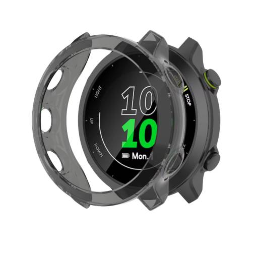 Foto - Silikonový rámeček pro Garmin Forerunner 55 - Černý