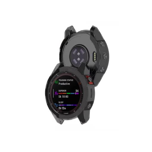 Foto - Silikonový rámeček pro Garmin Fénix 5, 5 Plus - Černý