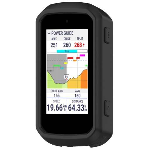 Foto - Silikonový kryt pro Garmin Edge 550, 850 - Černý