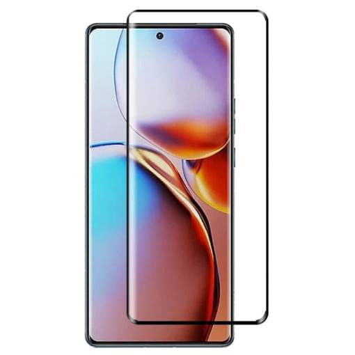 Foto - Ochranné sklo pro Motorola Edge 60 Neo - Černé, zaoblené