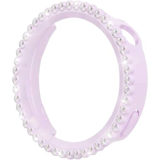 Foto - Ochranný rámeček s kamínky pro Huawei Watch GT 6 41mm - Růžový