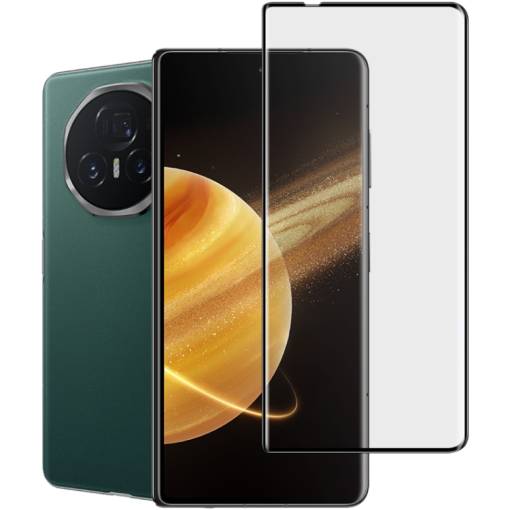 Foto - Ochranné sklo pro Honor Magic V5 - Černé, zaoblené
