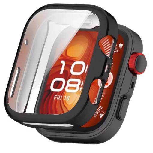 Foto - Silikonový kryt pro Huawei Watch Fit 5 Pro - Černý