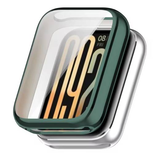 Foto - Silikonový kryt pro Xiaomi Smart Band 10 Pro - Zelený