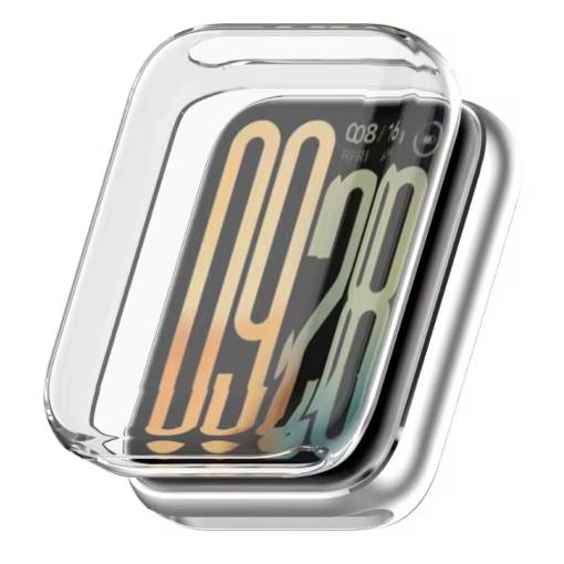 Foto - Silikonový kryt pro Xiaomi Smart Band 10 Pro - Transparentní