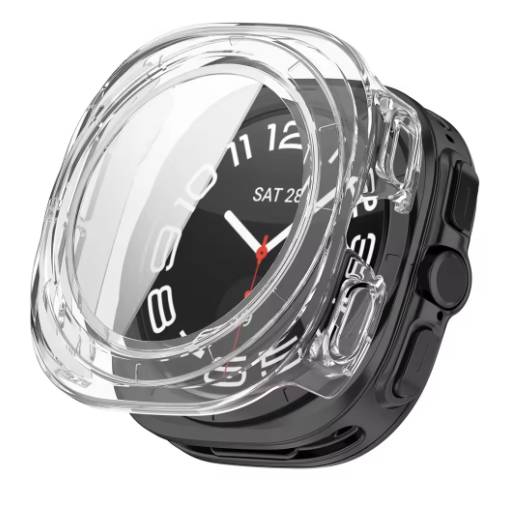 Foto - Ochranný kryt pro Samsung Galaxy Watch Ultra2 47 mm - Transparentní