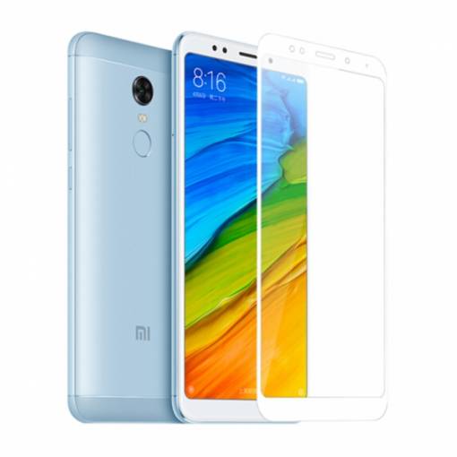 Foto - Ochranné sklo pro Xiaomi Redmi 5 Plus - bílá