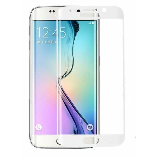 Foto - Ochranné sklo pro Samsung Galaxy S6 Edge - bílá