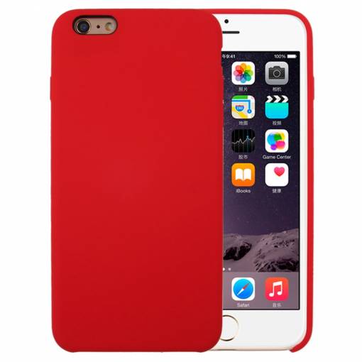 Foto - Liquid kryt pro iPhone 6/ 6S - Červený