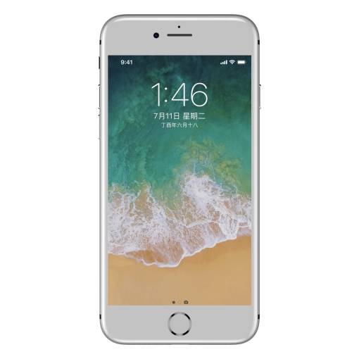 Foto - 3D tvrzené sklo pro iPhone6 Plus/ 6S Plus - Bílá
