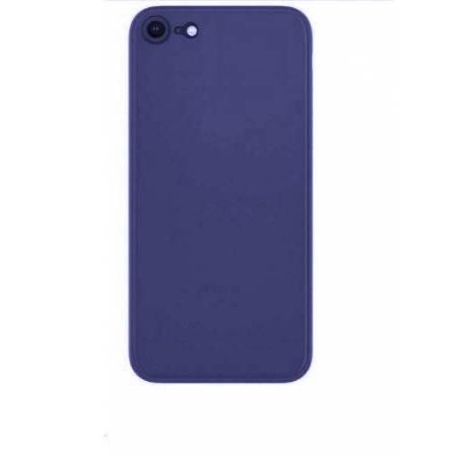Foto - Silikonový kryt pro iPhone 5/5S - tmavě modrý