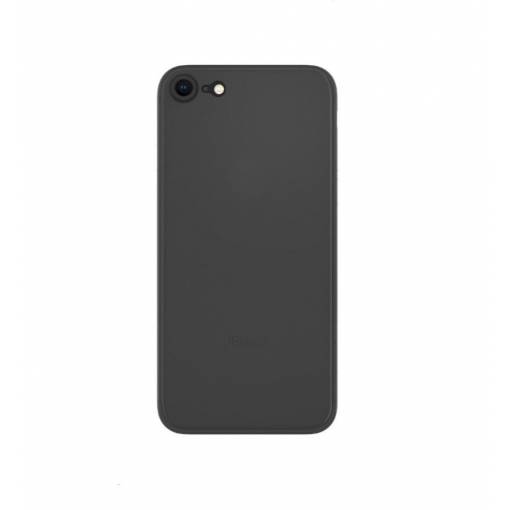 Foto - Silikonový kryt na iPhone SE 2022/ SE 2020 / 8 / 7 - černý