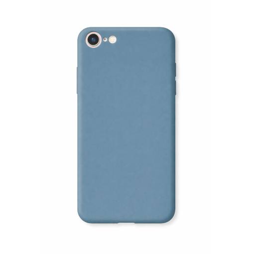 Foto - Silikonový kryt pro iPhone SE 2020, SE 2022, 7 a 8 - Tmavě modrý