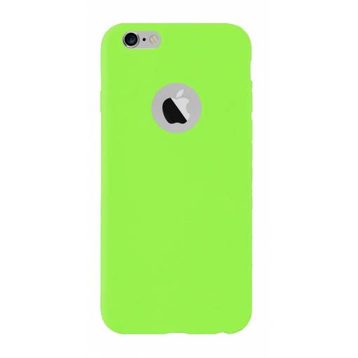 Foto - Silikonový kryt pro iPhone 8 - světle zelený