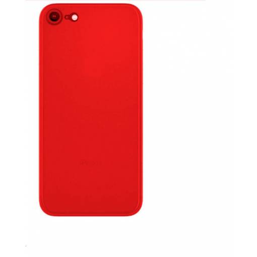 Foto - Silikonový kryt pro iPhone 8 - červený