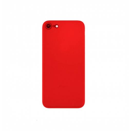 Foto - Silikonový kryt pro iPhone SE 2016/ 5/ 5S/ 5C - červený