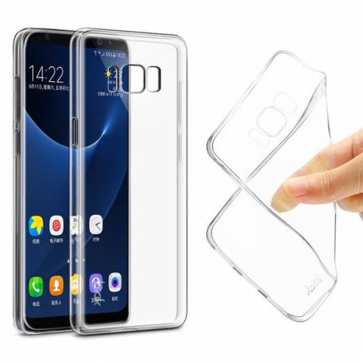 Foto - Silikonový kryt pro Samsung Galaxy S8 Plus - Průhledný
