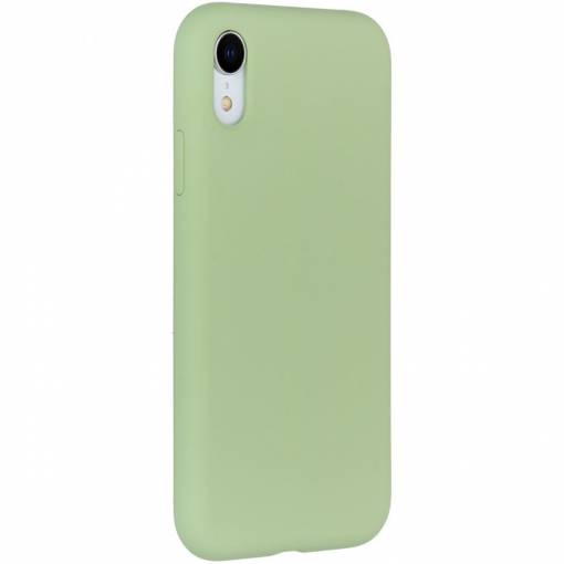 Foto - Silikonový kryt pro iPhone XR - světle zelený